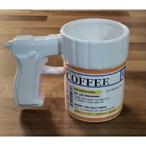 Fairly Odd Novelties Prescription Gun Coffee Mug 12 Oz